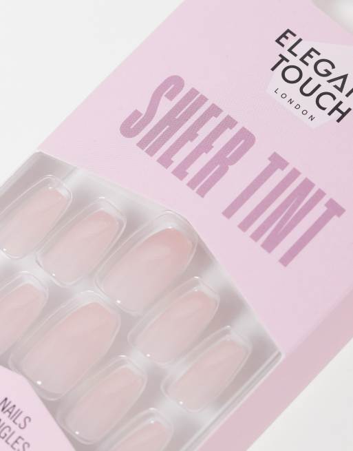 Elegant Touch - Faux-ongles - Sheer Tint Ballerina Pink, 2 de 4
