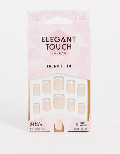 Elegant Touch – French 114 – Sztuczne paznokcie