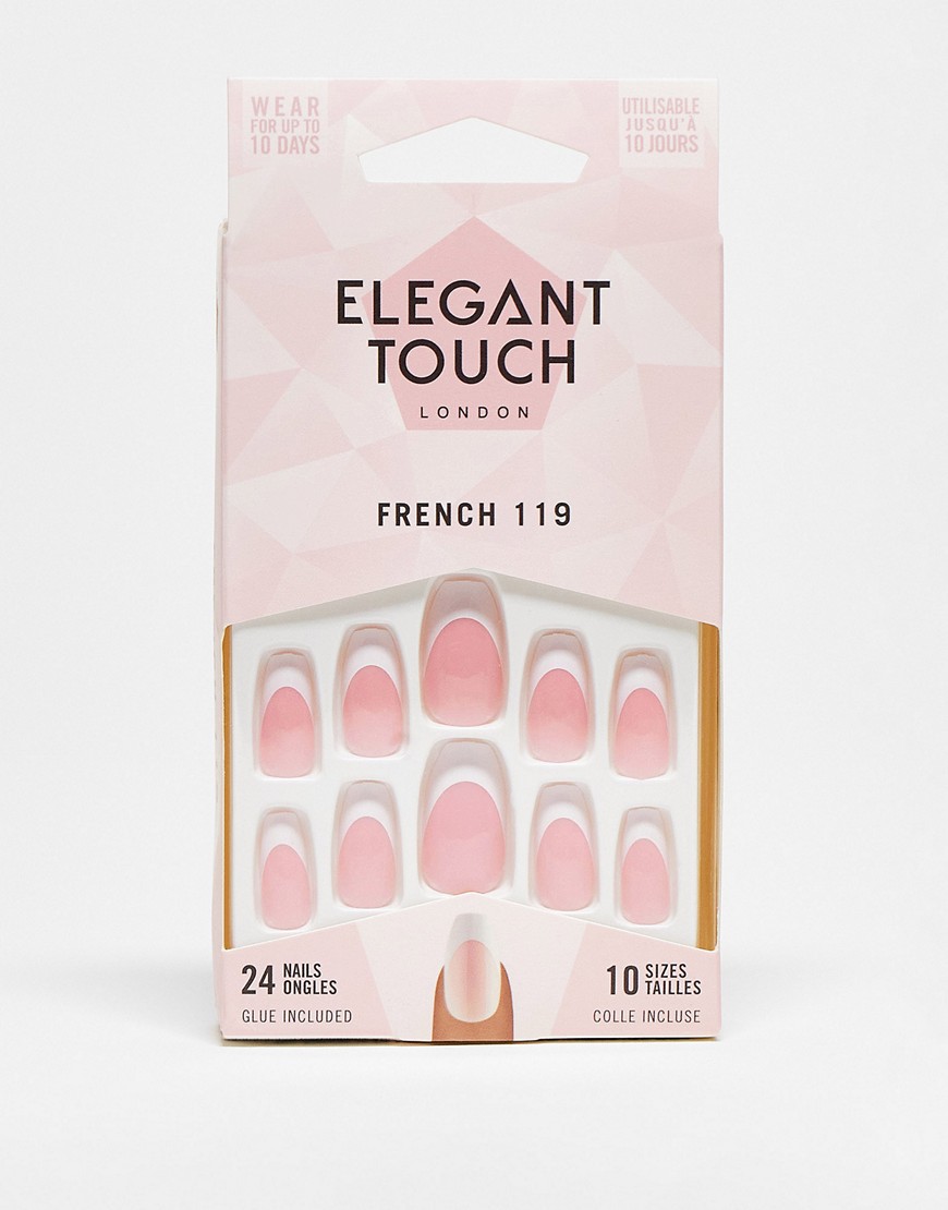 elegant touch - french collection - lösnaglar - 119-flera