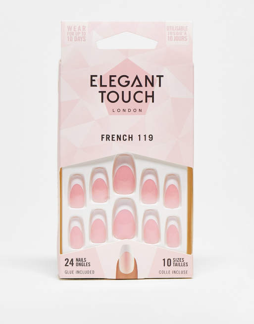 Elegant Touch – French Collection – Sztuczne paznokcie - 119