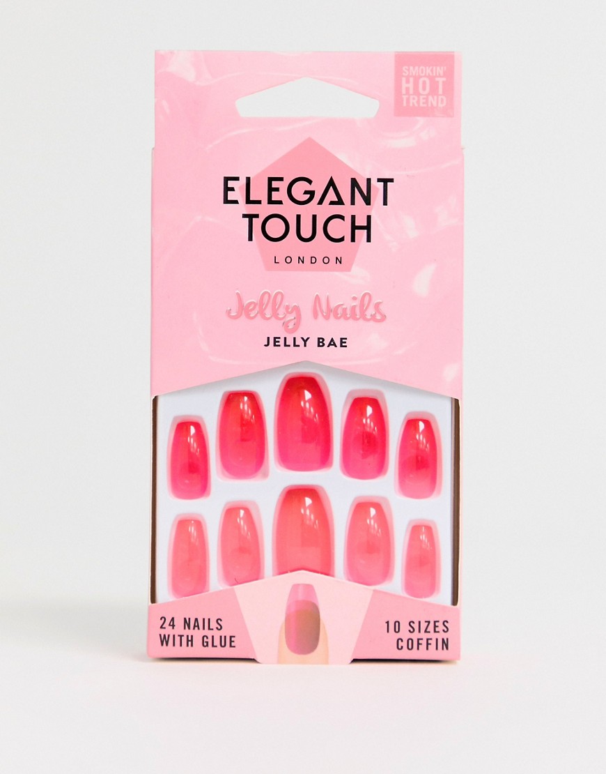 Elegant Touch - Jelly Nails-Jelly Bae - Nepnagels-Paars