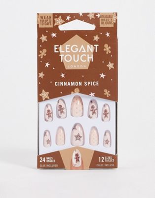 Elegant Touch Luxe Looks False Nails - Cinnamon Spice