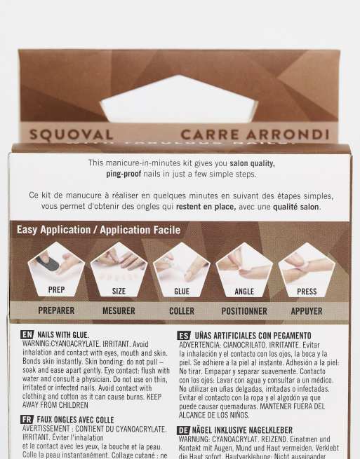 Elegant Touch Luxe Looks False Nails - Hot Chocolate, 4 of 4