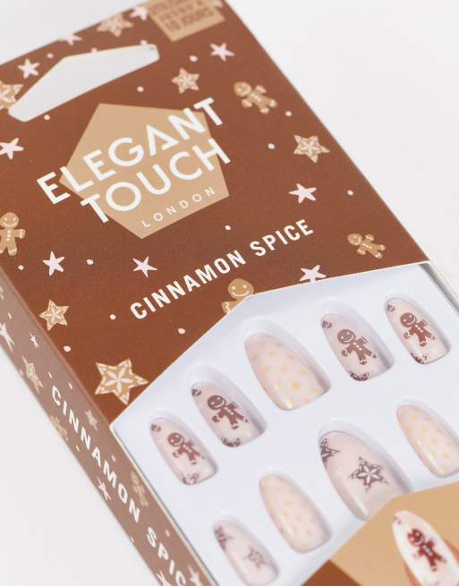 Elegant Touch– Luxe Looks False Nails – Lösnaglar – Cinnamon Spice, 3 av 4