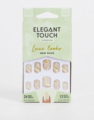 Elegant Touch Luxe Looks False Nails - New Wave