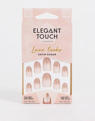 Elegant Touch Luxe Looks False Nails - Satin Sugar