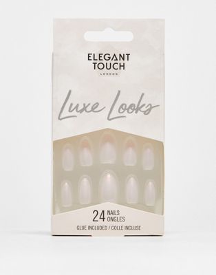 Elegant Touch Luxe Looks False Nails Sugar Glaze