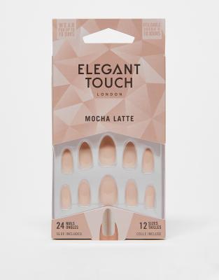 Elegant Touch Luxe Looks Kunstnägel Mocha Latte Asos 1068