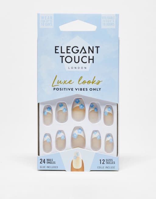 Elegant Touch - Luxe Looks - Nepnagels in 'Positive Vibes Only'