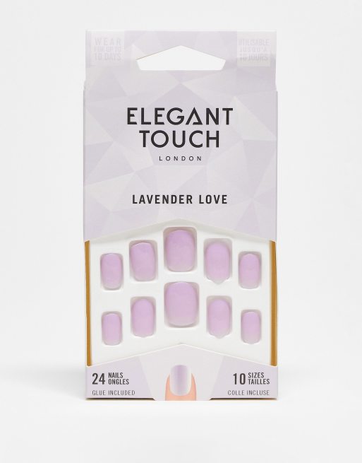 Elegant Touch – Luxe Looks – Sztuczne paznokcie – Lavendar Love