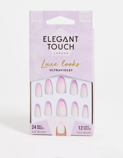 Elegant Touch Luxe Looks Ultraviolett Kunstnägel Asos 7595