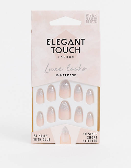 Elegant Touch Luxe Looks V-I-Please False Nails