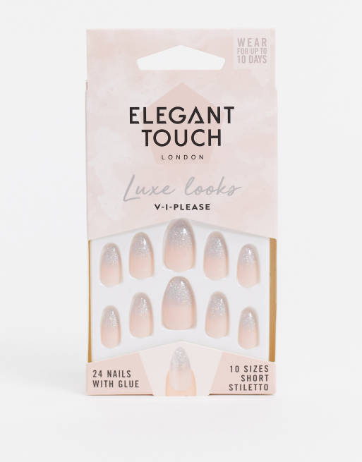 Elegant Touch – Luxe Looks V-I-Please – Sztuczne paznokcie