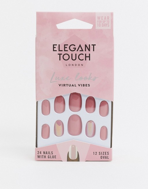 Elegant Touch Luxe Looks Virtual Vibes False Nails