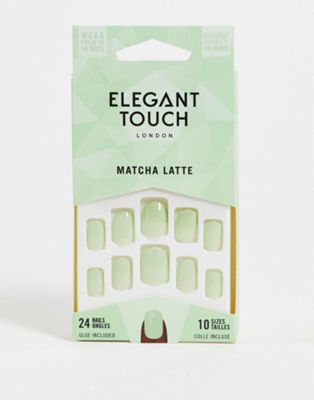 Elegant Touch Matcha Latte False Nails