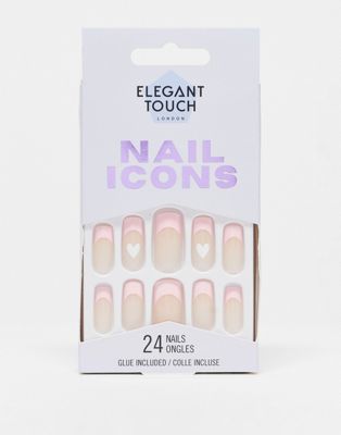 Elegant Touch Nail Icon False Nails - Heartbreaker - ASOS Price Checker