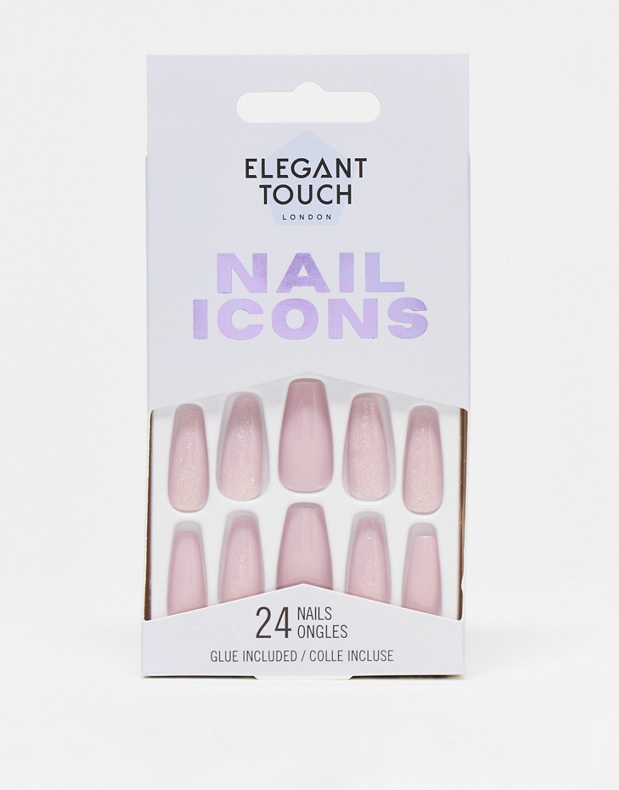 elegant touch nail icon false nails - y2k princess-multi