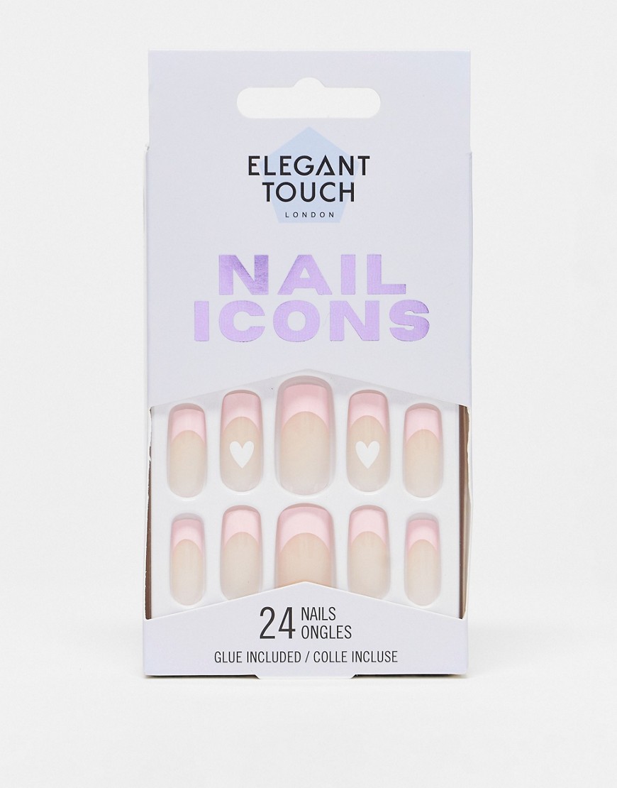 elegant touch - nail icon - unghie finte - heartbreaker-multicolore