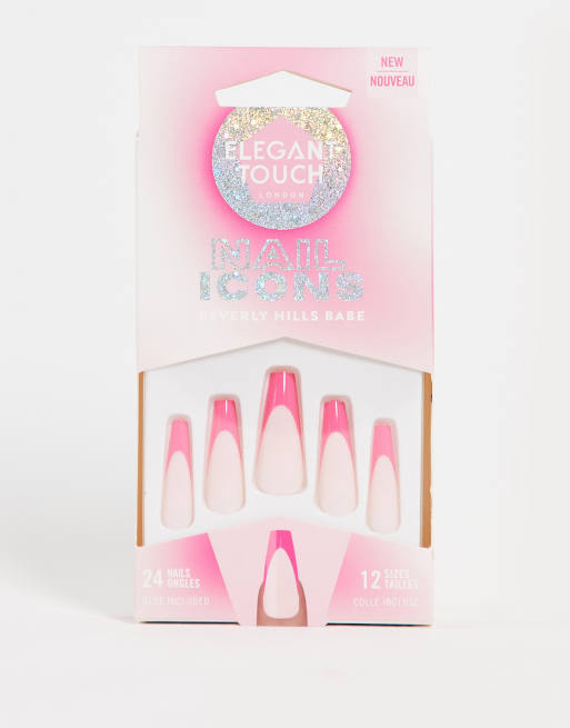 Elegant Touch Nail Icons False Nails - Beverly Hills Babe