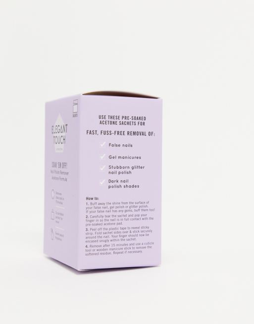Elegant Touch Soak 'Em Off Gel Polish Remover Pads, 3 of 4