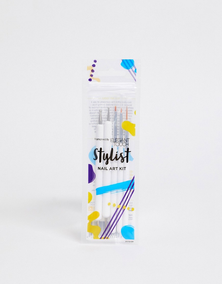 Elegant Touch - Stylist - Kit per nail art-Multicolore