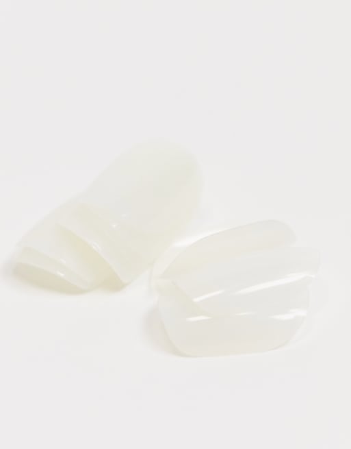 Elegant Touch – Totally Bare – Eckige Kunstnägel-Set ohne Farbe, 3 von 4