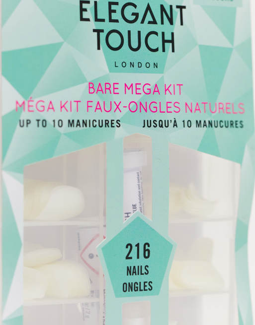 Elegant Touch - Totally Bare - Set di unghie finte ovali, 2 di 4