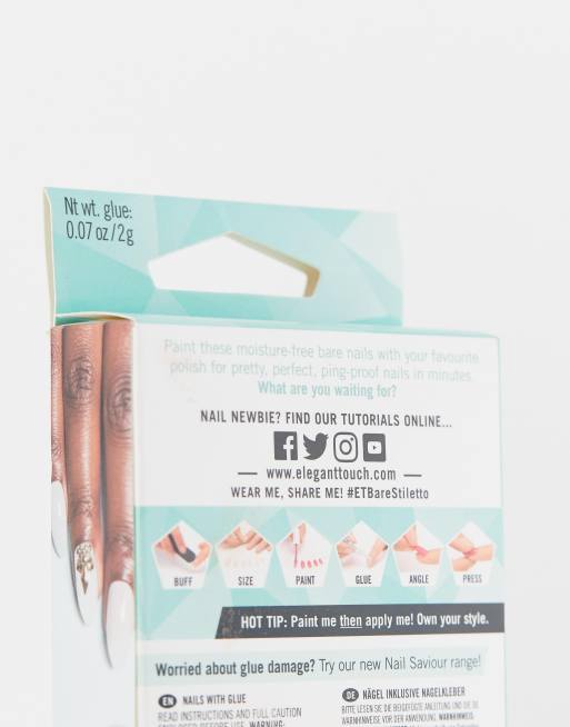 Elegant Touch Totally Bare Stiletto False Nails, 2 of 4