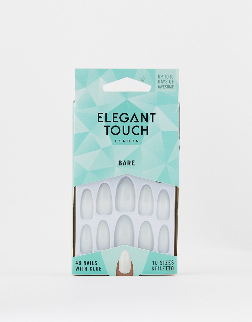Elegant Touch Totally Bare Stiletto Nail-Clear