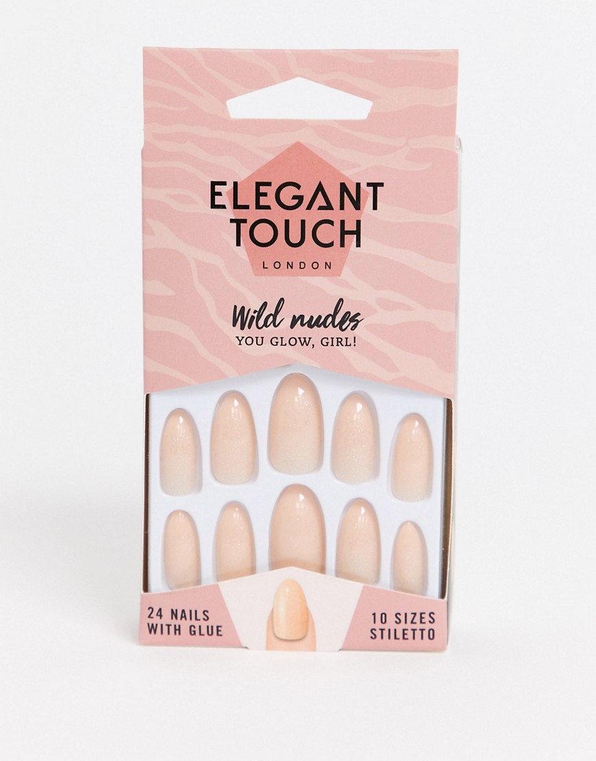 Elegant Touch - Wild Nudes - Unghie finte You Glow Girl-Rosa