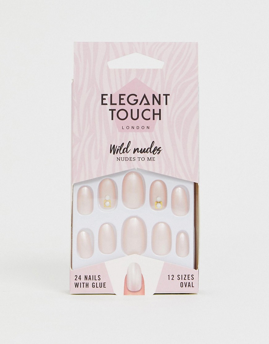 Elegant Touch - Wild Nudes - Valse nagels - Nudes to Me-Roze