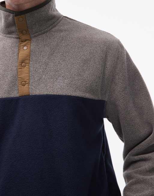 Element - Abenaki - Pile tecnico blu navy con colletto alto, 5 di 5