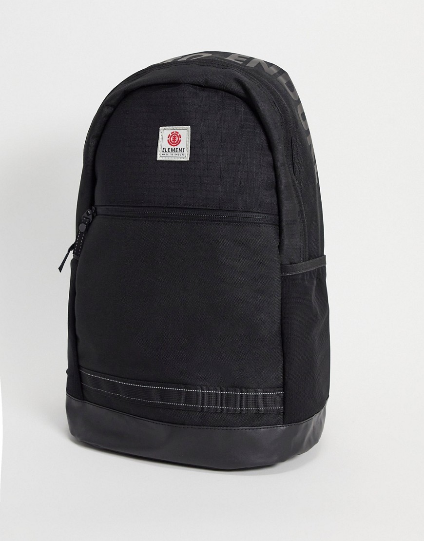Element Action backpack in black