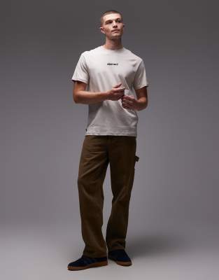 Element Back Print Logo T-shirt In White