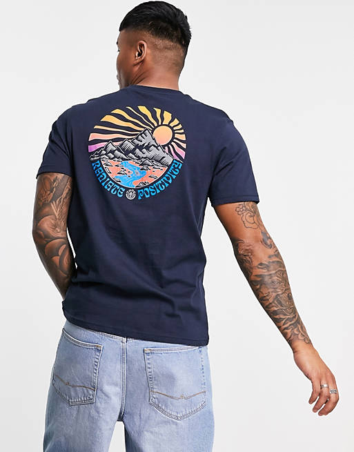 Element Balmore t-shirt in navy