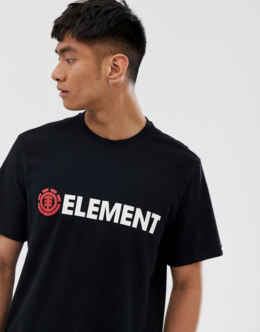 Element -Blazin - T-shirt in zwart