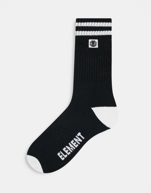 Element Clearsight socks in black | ASOS