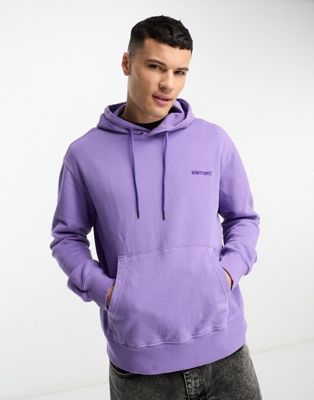 Element cornell 3.0 premium oversized hoodie in washed purple