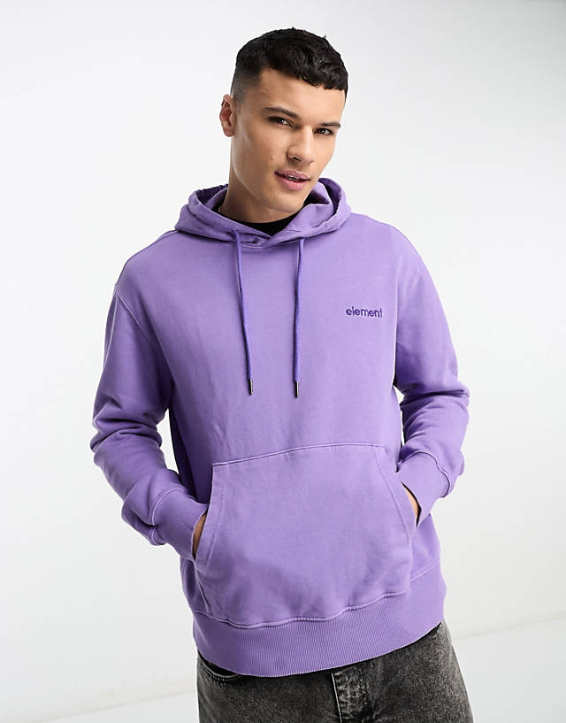 Element - cornell 3.0 premium oversized hoodie in washed purple