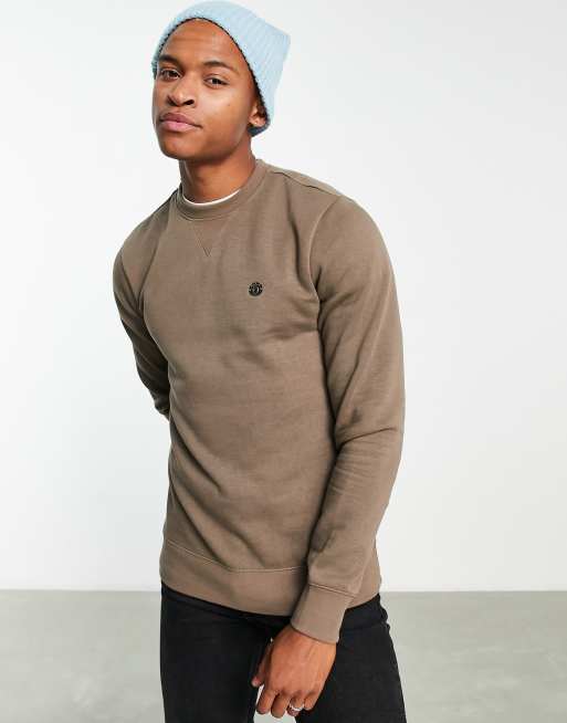 Element Cornell sweat in brown 