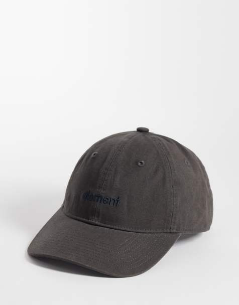 Element – Dad-Kappe in Dunkelbraun mit Kleinbuchstaben-Logo - view 1