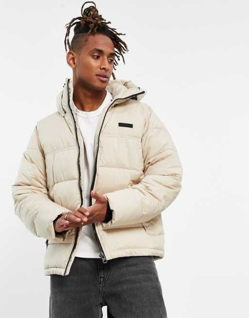 Element Dulcey puffer jacket in cream | ASOS