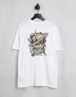 Nouveau Element - Elliptical - T-shirt imprimé au dos - Blanc