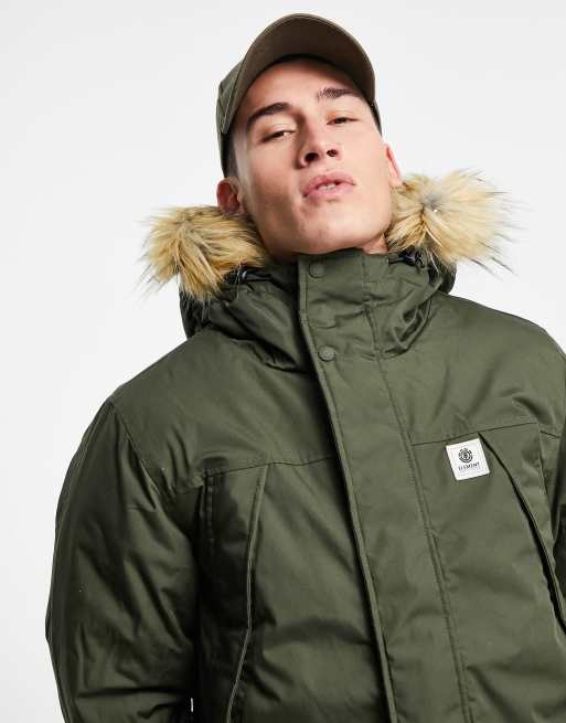 Element shop green jacket