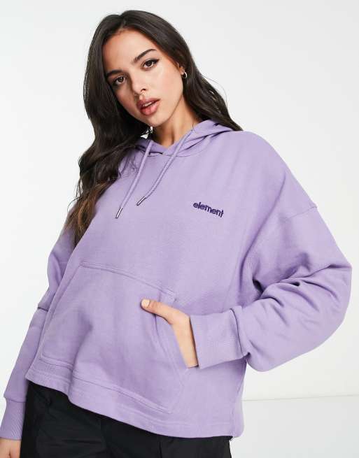 Element Ferring hoodie in purple 