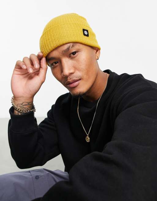 Element - Flow - Beanie in geel