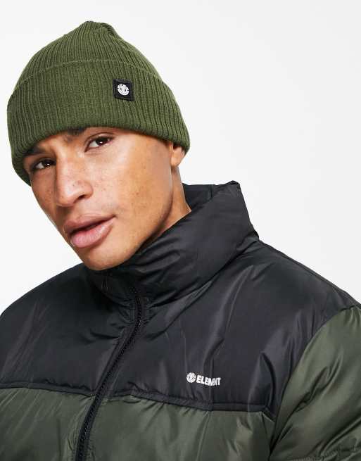 Element Flow beanie in green