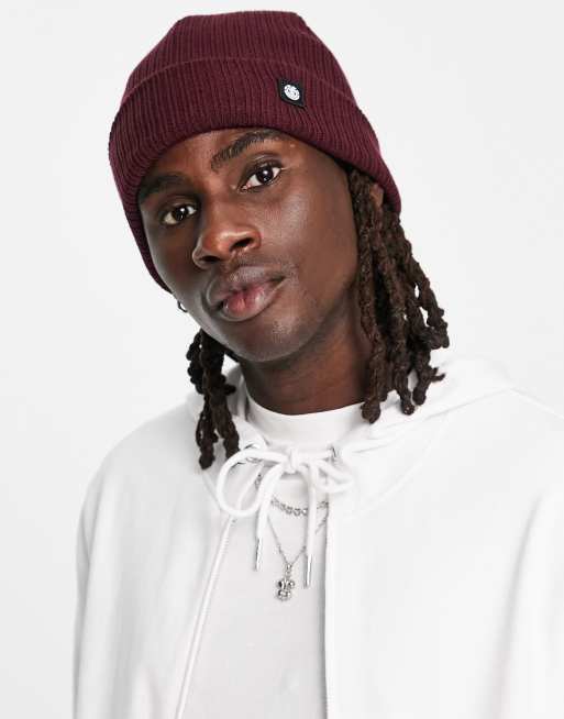 Element – Flow – Bordowa czapka beanie 