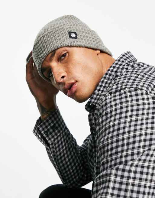Element – Flow – Szara czapka beanie