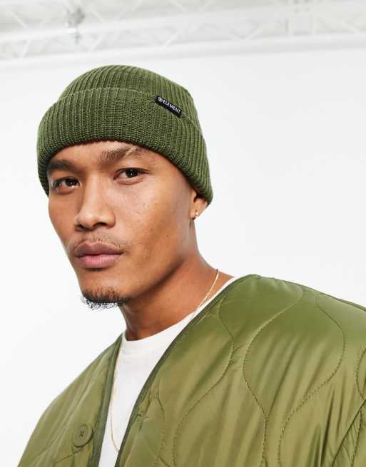 Element – Flow – Zielona czapka beanie